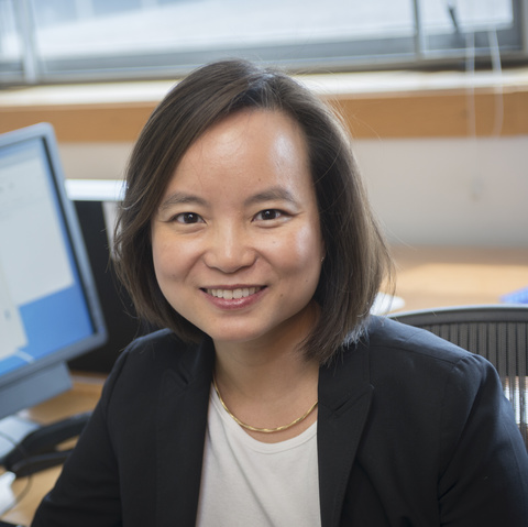 Professor June Tai headshot in her office